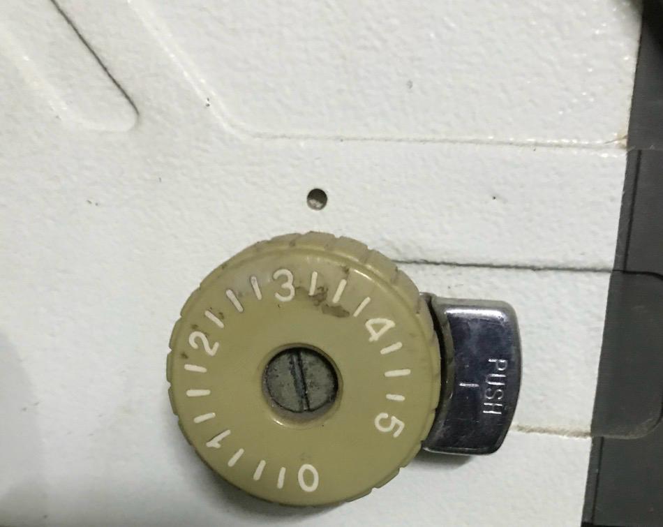 Stich length dial assembly 