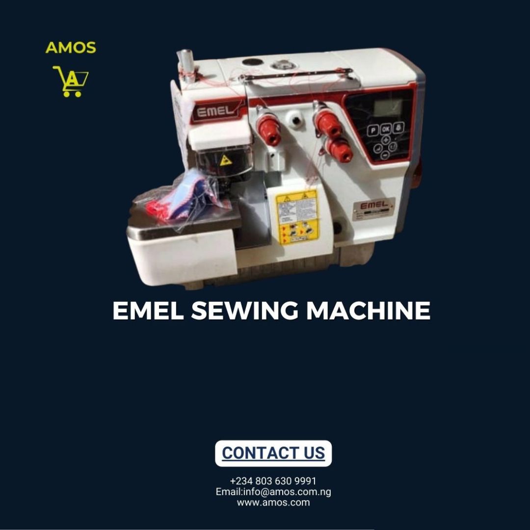 EMEL over lock stiches sewing machined 