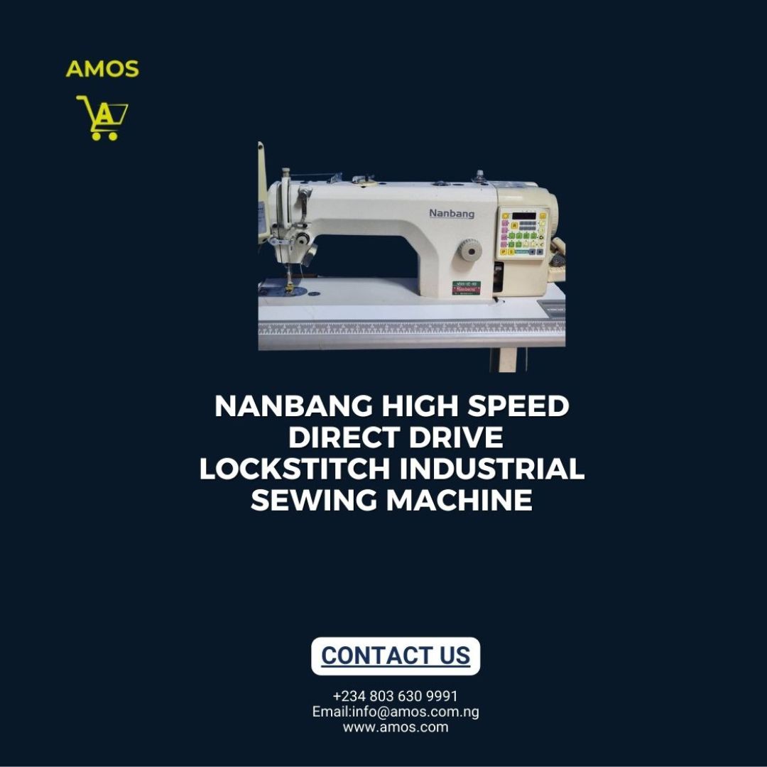 Nanbang high-speed, direct-drive lockstitch industrial sewing machine