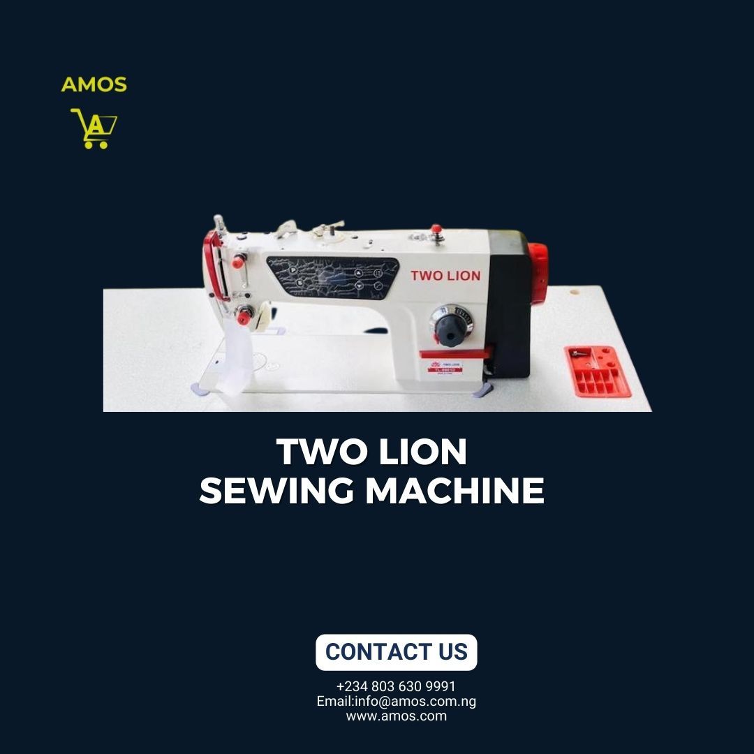 Two lion sewing machines 